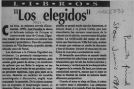 Los elegidos  [artículo] Ramiro Rivas.