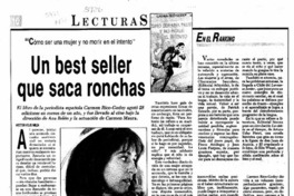 Un best seller que saca ronchas  [artículo] Héctor Velis Meza.
