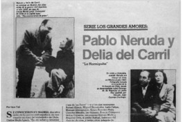 Pablo Neruda y Delia del Carril