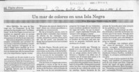 Un mar de colores en una Isla Negra  [artículo] Enrique Gutiérrez.