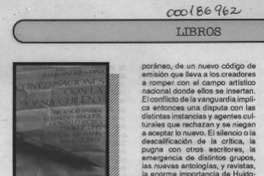 Conversaciones con la poesía chilena  [artículo] Patricio Lizama.