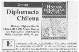Diplomacia chilena