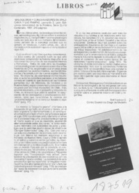 Maloqueros y conchavadores en araucanía y las pampas  [artículo] Rolf Foerster S.