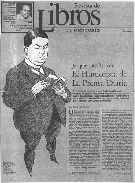 Joaquín Díaz Garcés, el humorista de la prensa diaria