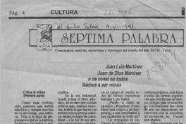 Juan Luis Martínez, Juan de Dios Martínez o de como no todos íbamos a ser reinas  [artículo] Jaime Maldonado de la F.