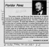 Floridor Pérez