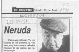 Neruda  [artículo] Gioconda Gómez Reyes.