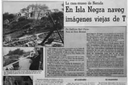 En Isla Negra navegan todavía imágenes viejas de Temuco