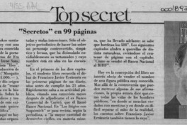 "Secretos" en 99 páginas  [artículo].