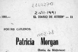 Patricia Morgan  [artículo].