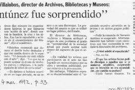 "Antúnez fue sorprendido"  [artículo].