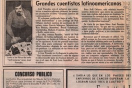 Grandes cuentistas latinoamericanos  [artículo].
