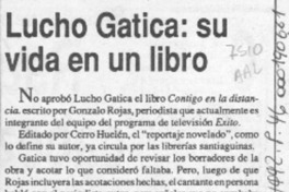Lucho Gatica, su vida en un libro