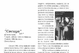 Cocuyo  [artículo] Rita Ferrer.
