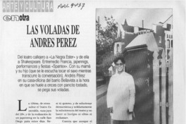 Las voladas de Andrés Pérez  [artículo] M. C.