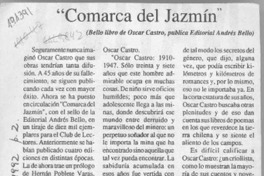 "Comarca del jazmín"  [artículo].