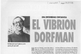 El vibrión Dorfman  [artículo] A. M.