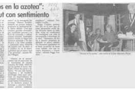 "Alamos en la azotea", un debut con sentimiento  [artículo].