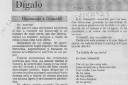 Homenaje a Grimaldi