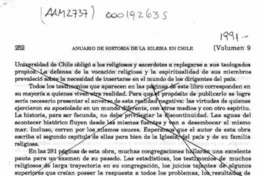 Comienzos de la catequesis en América y particularmente en Chile  [artículo] Marciano Barrios Valdés.
