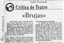 "Brujas"  [artículo] Carola Oyarzún.