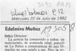 Edelmira Muñoz  [artículo] Rogelio Rodríguez.