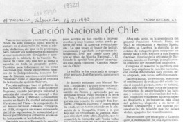 Canción Nacional de Chile
