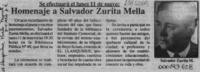 Homenaje a Salvador Zurita Mella  [artículo].