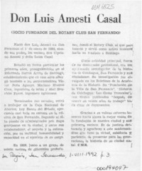 Don Luis Amesti Casal  [artículo] C. M. R.