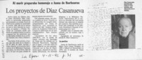 Los Proyectos de Díaz Casanueva  [artículo].