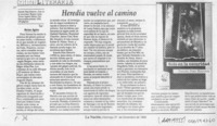 Heredia vuelve al camino  [artículo] Mariano Aguirre.
