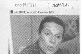 Mauricio Celedón ganó el premio Tais 1992  [artículo].