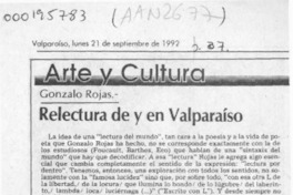 Relectura de y en Valparaíso  [artículo] Marcelo Pellegrini Mac- Lean.