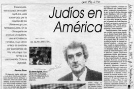 Judíos en América  [artículo] Ramiro Rivas.