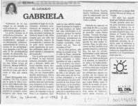 Gabriela  [artículo] Maranda.