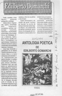 Edilberto Domarchi  [artículo] L. M. D.