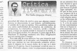 Reinaldo Edmundo Marchant, "Narraciones maravillosas"  [artículo] Carlos Jorquera Alvarez.