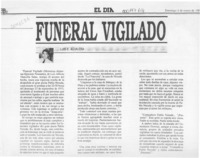 Funeral vigilado  [artículo] Luis E. Aguilera.