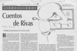 Cuentos de Rivas  [artículo] Jaime Valdivieso.