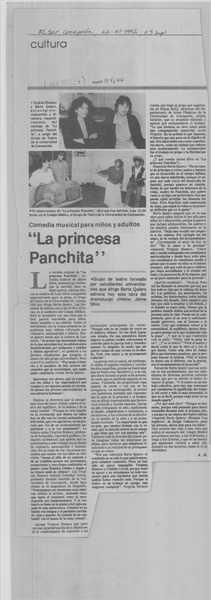 "La princesa Panchita"