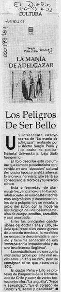 Los Peligros de ser bello  [artículo].