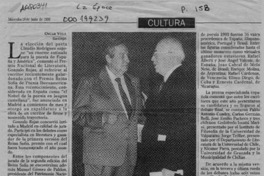 Claudio Rodríguez, una de las voces más preclaras de la poesía histapana  [artículo] Oscar Vega.