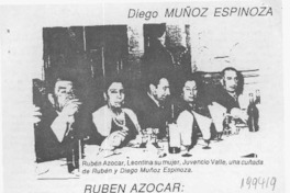 Rubén Azócar, el hombre que creó Chiloé  [artículo] Diego Muñoz Espinoza.