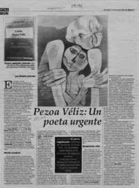 Pezoa Véliz, un poeta urgente  [artículo] Luis Ernesto Cárcamo.
