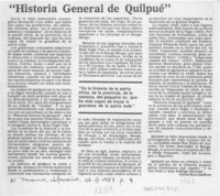 "Historia general de Quilpué"  [artículo] Carlos Ruiz Zaldívar.