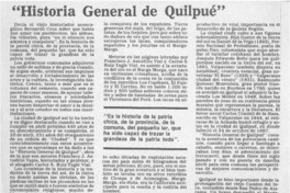 "Historia general de Quilpué"  [artículo] Carlos Ruiz Zaldívar.