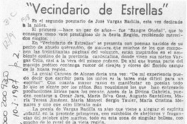 "Vecindario de estrellas"  [artículo] José Arraño Acevedo.