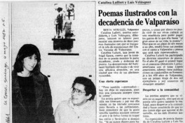 Poemas ilustrados con la decadencia de Valparaíso  [artículo] Berta Morales.