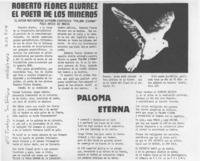 Roberto Flores Alvarez el poeta de los mineros  [artículo].