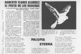 Roberto Flores Alvarez el poeta de los mineros  [artículo].